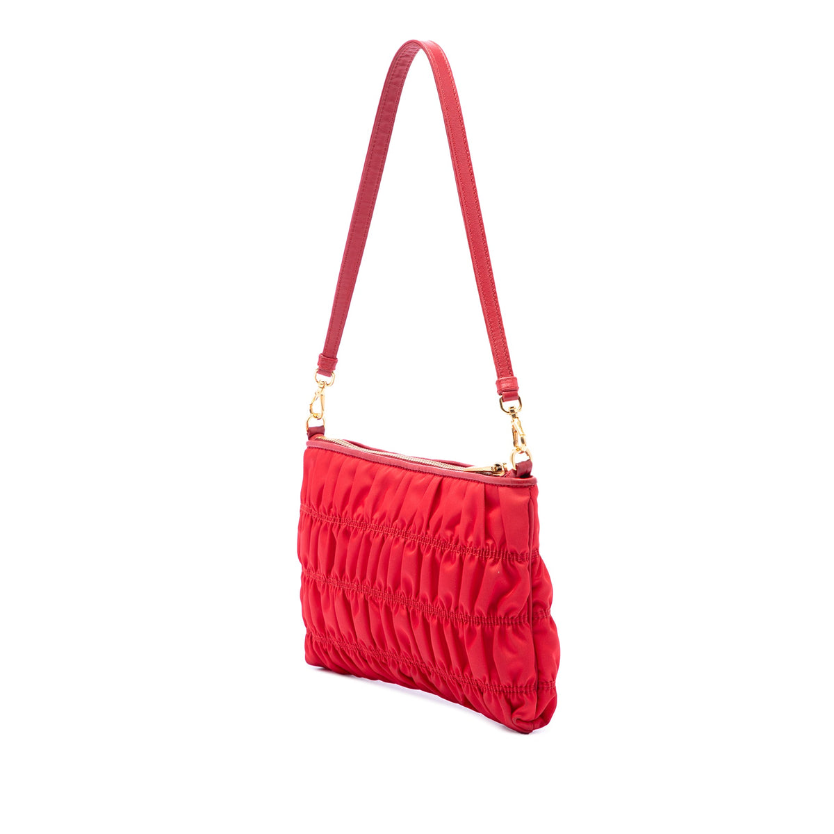 Prada Tessuto Gaufre Shoulder Bag