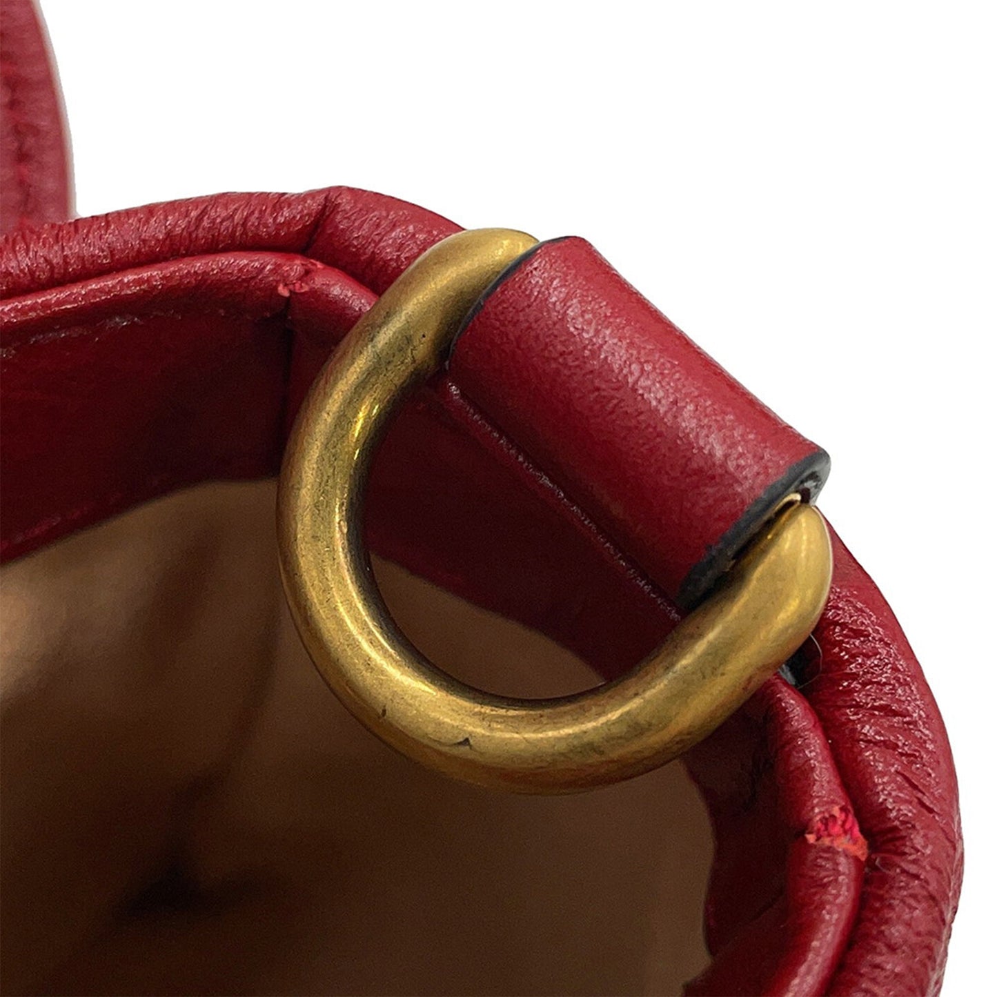 Gucci Mini GG Marmont Matelasse Calfskin Torchon Top Handle Bag