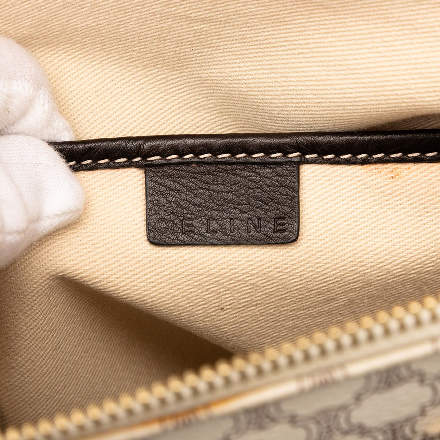 Celine Macadam Coated Canvas Tote