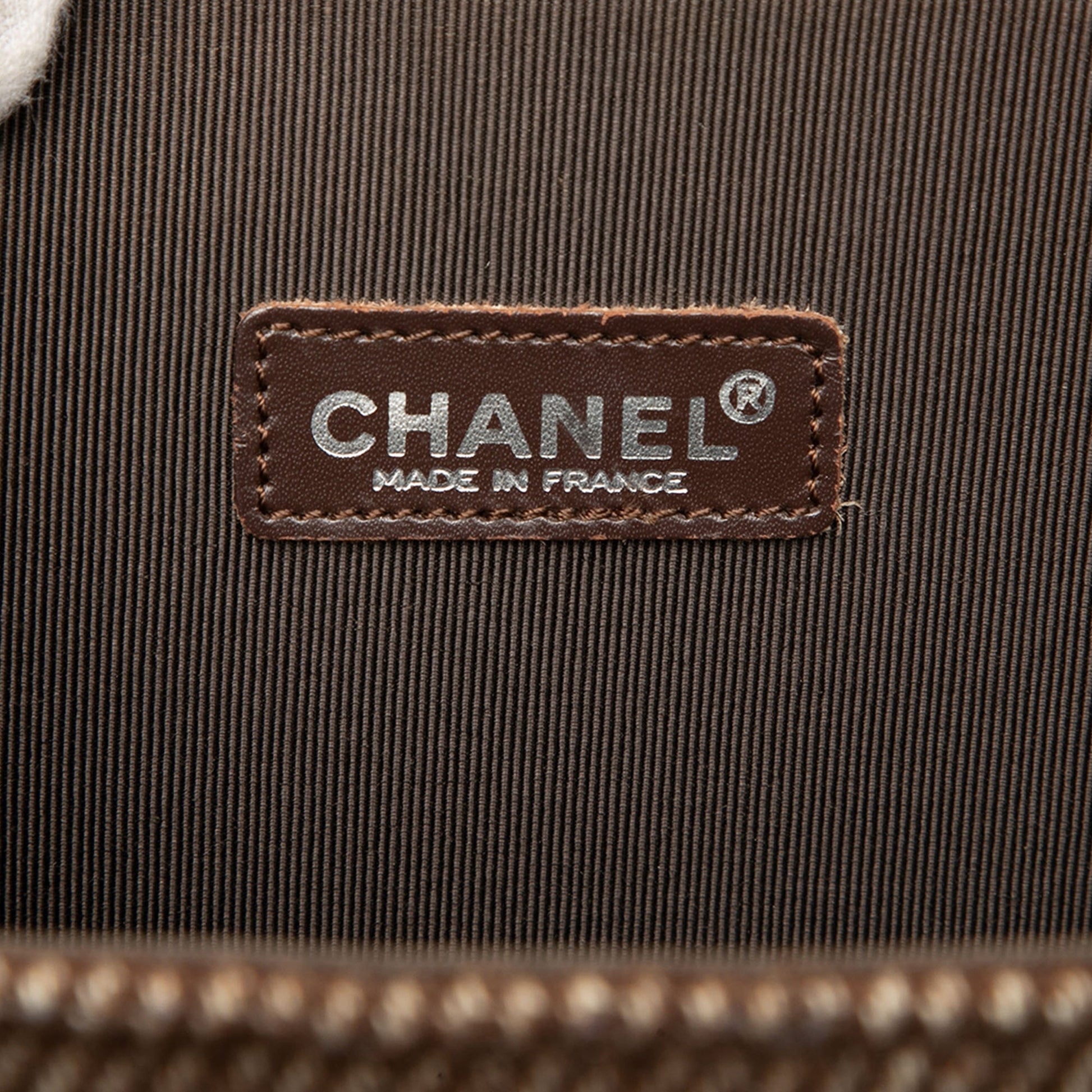 Chanel Wool Felt Tote