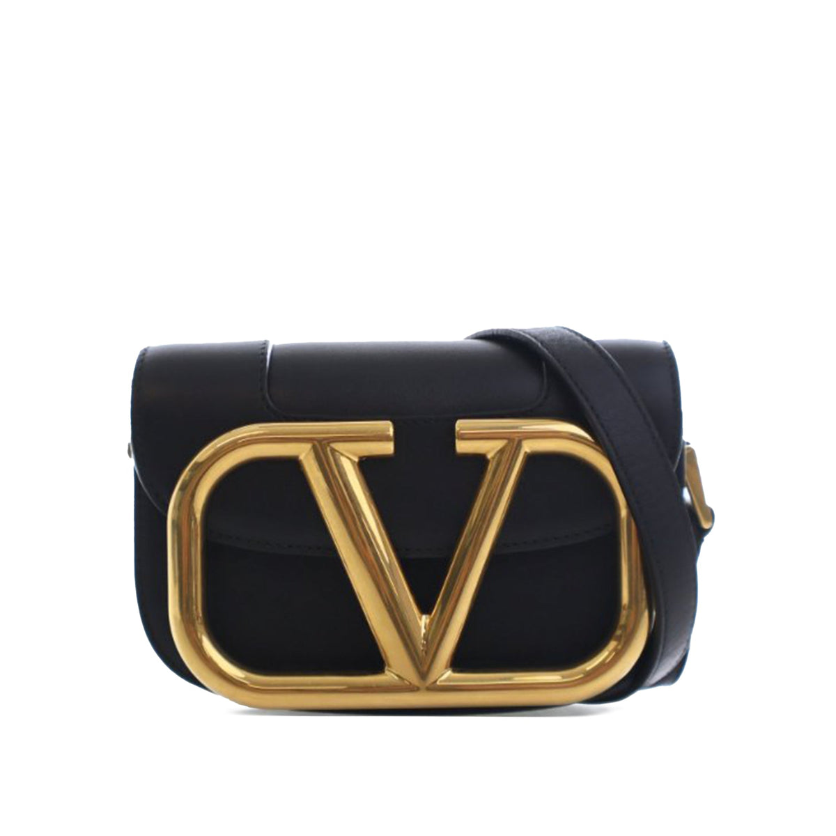 Valentino Small Leather Supervee Crossbody