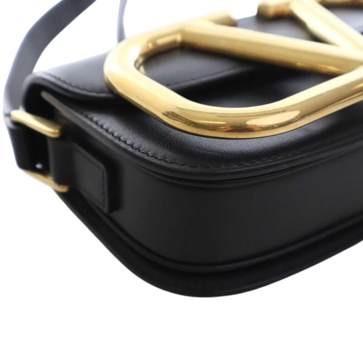 Valentino Small Leather Supervee Crossbody
