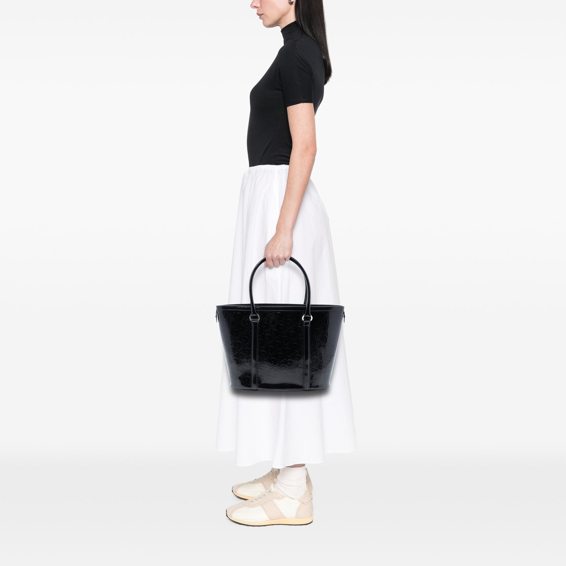 Dior Diorissimo Trotter Patent Tote