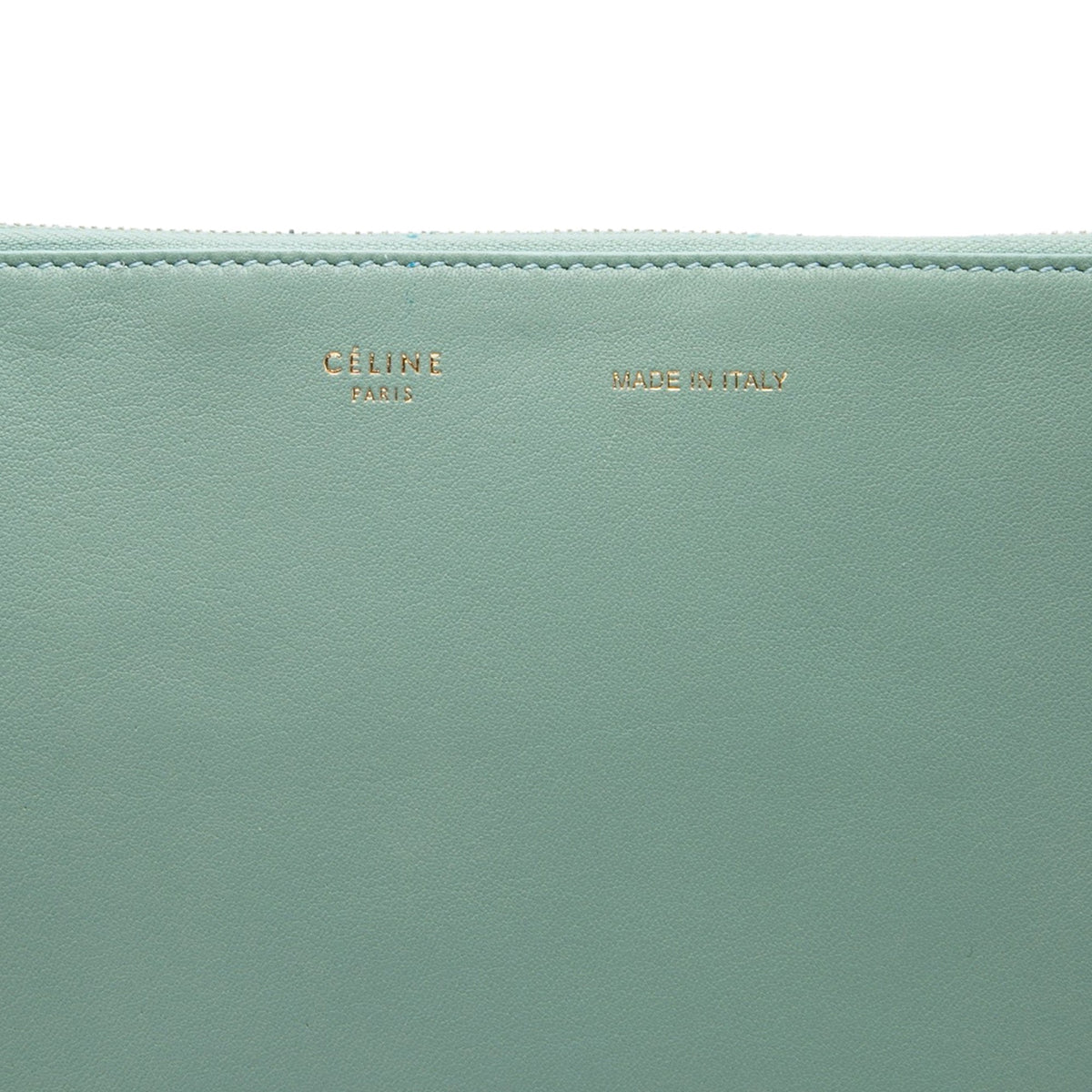 Celine Lambskin Solo Clutch