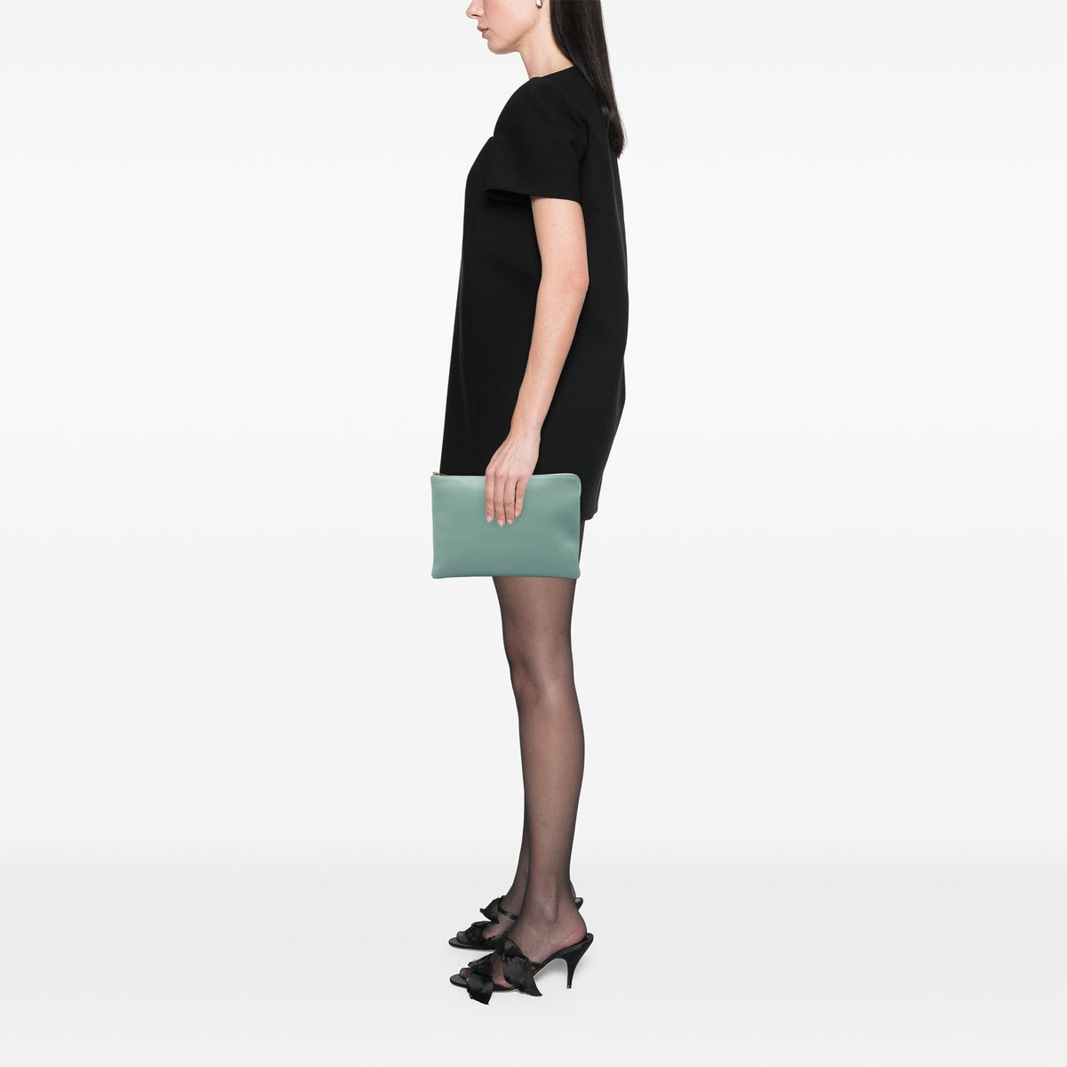 Celine Lambskin Solo Clutch