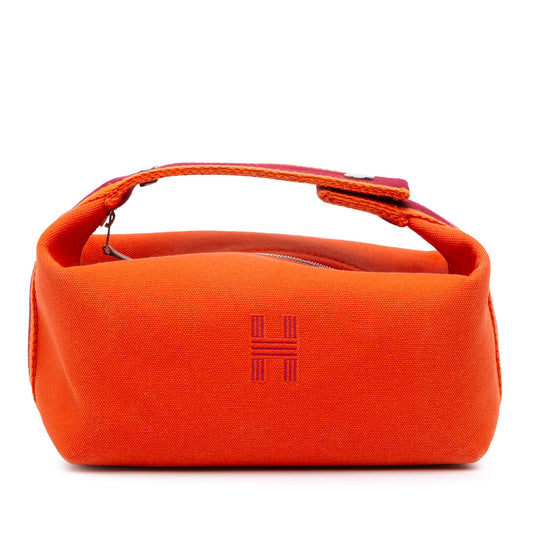 Hermès Small Toile Bride A Brac Case