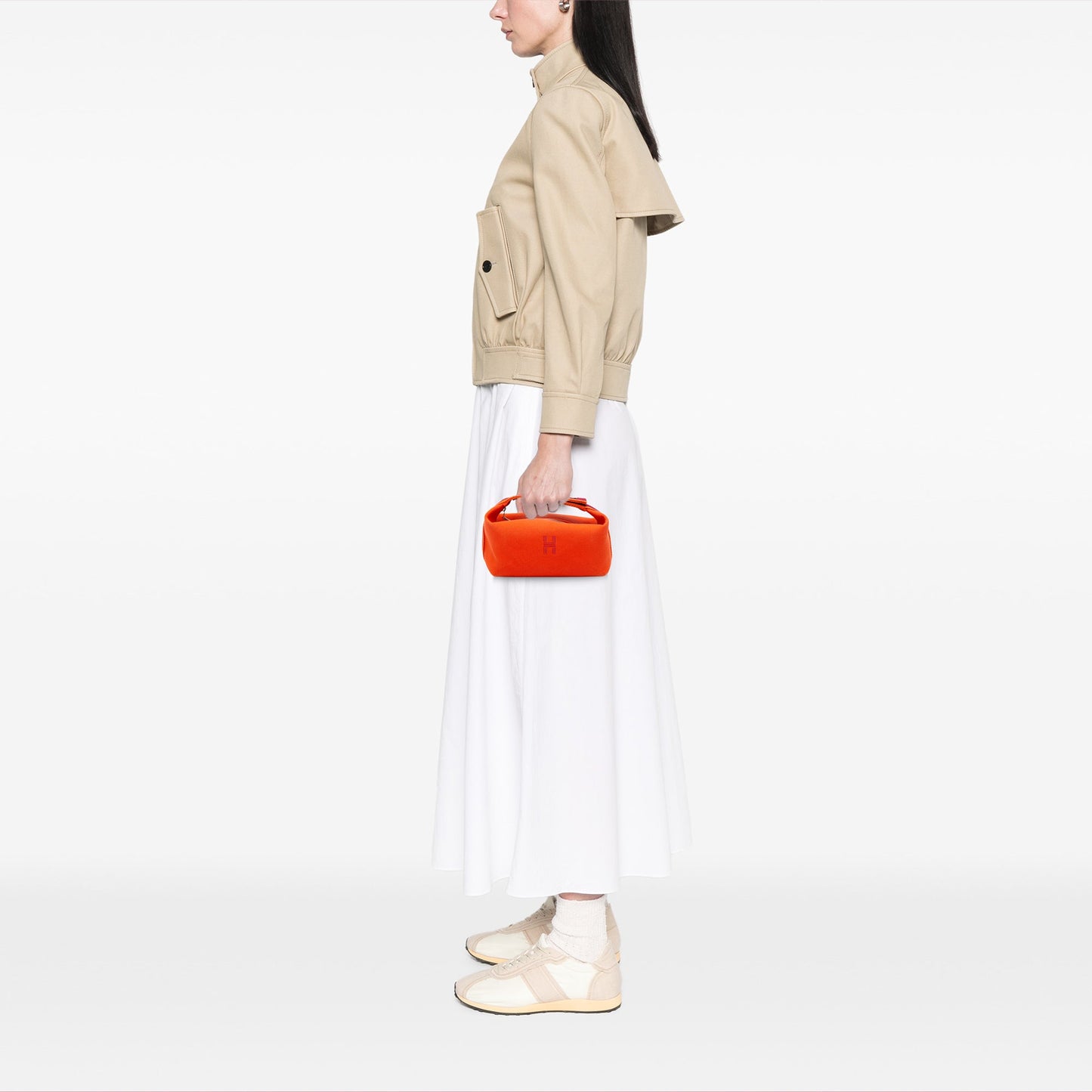 Hermès Small Toile Bride A Brac Case