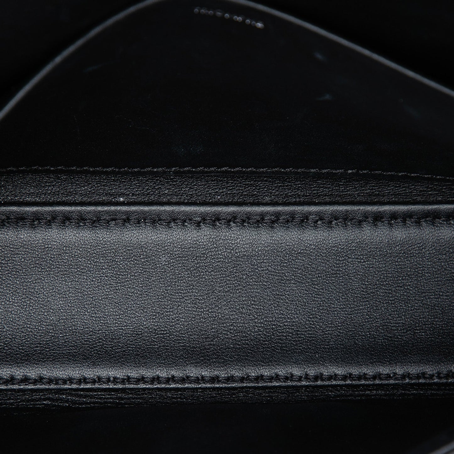 Celine Shiny Calfskin Triomphe Claude Shoulder Bag