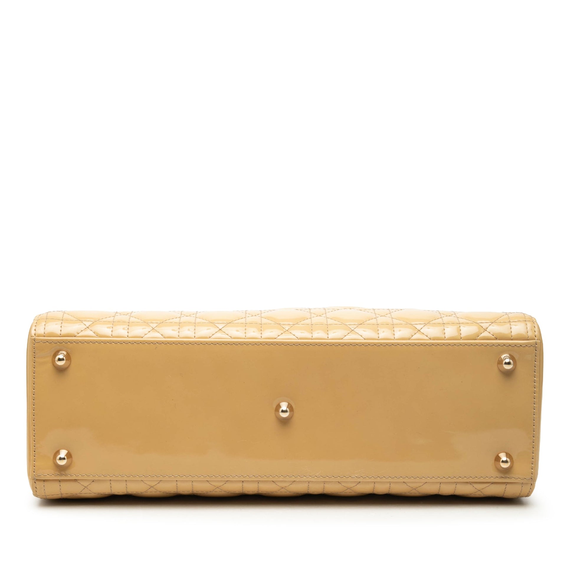 Dior Large Patent Cannage Lady Dior