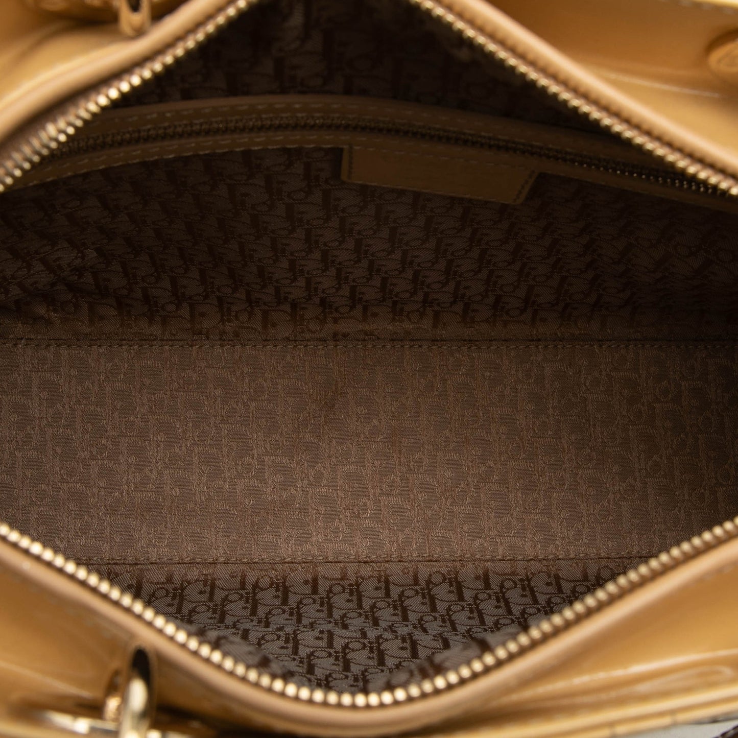 Dior Large Patent Cannage Lady Dior