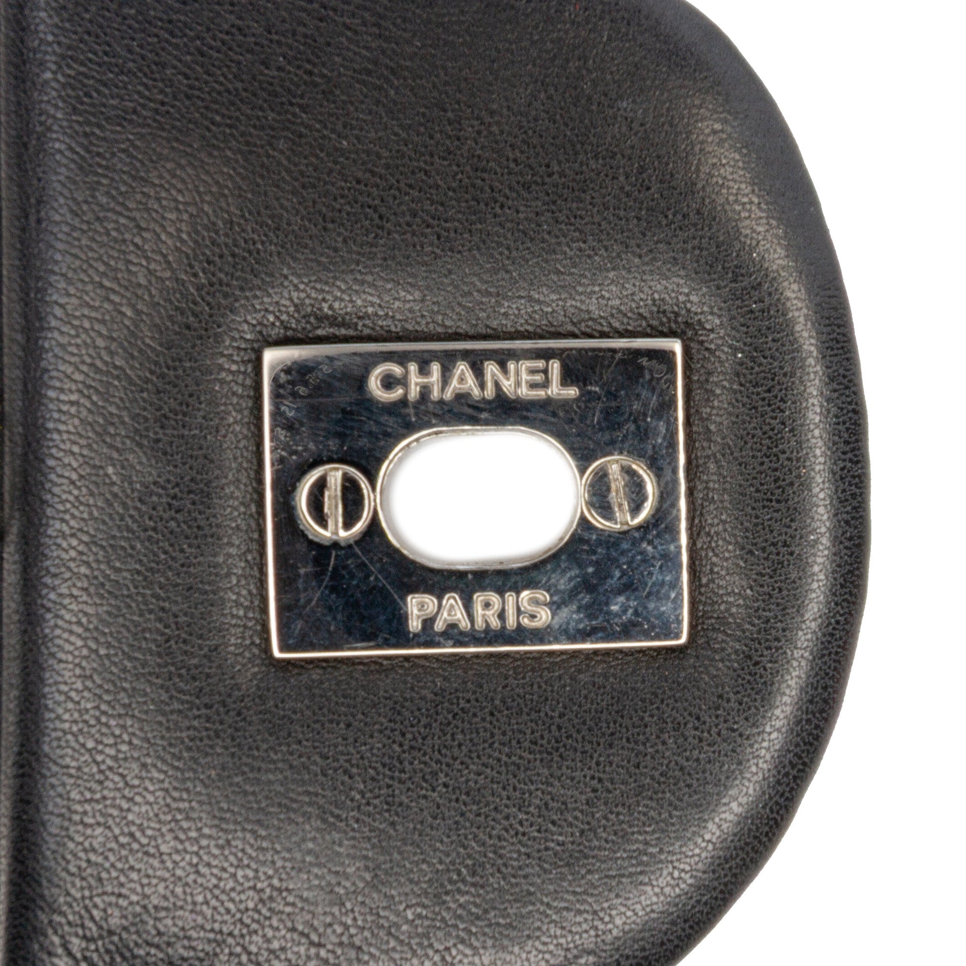 Chanel Stitched PVC and Calfskin Naked Flap