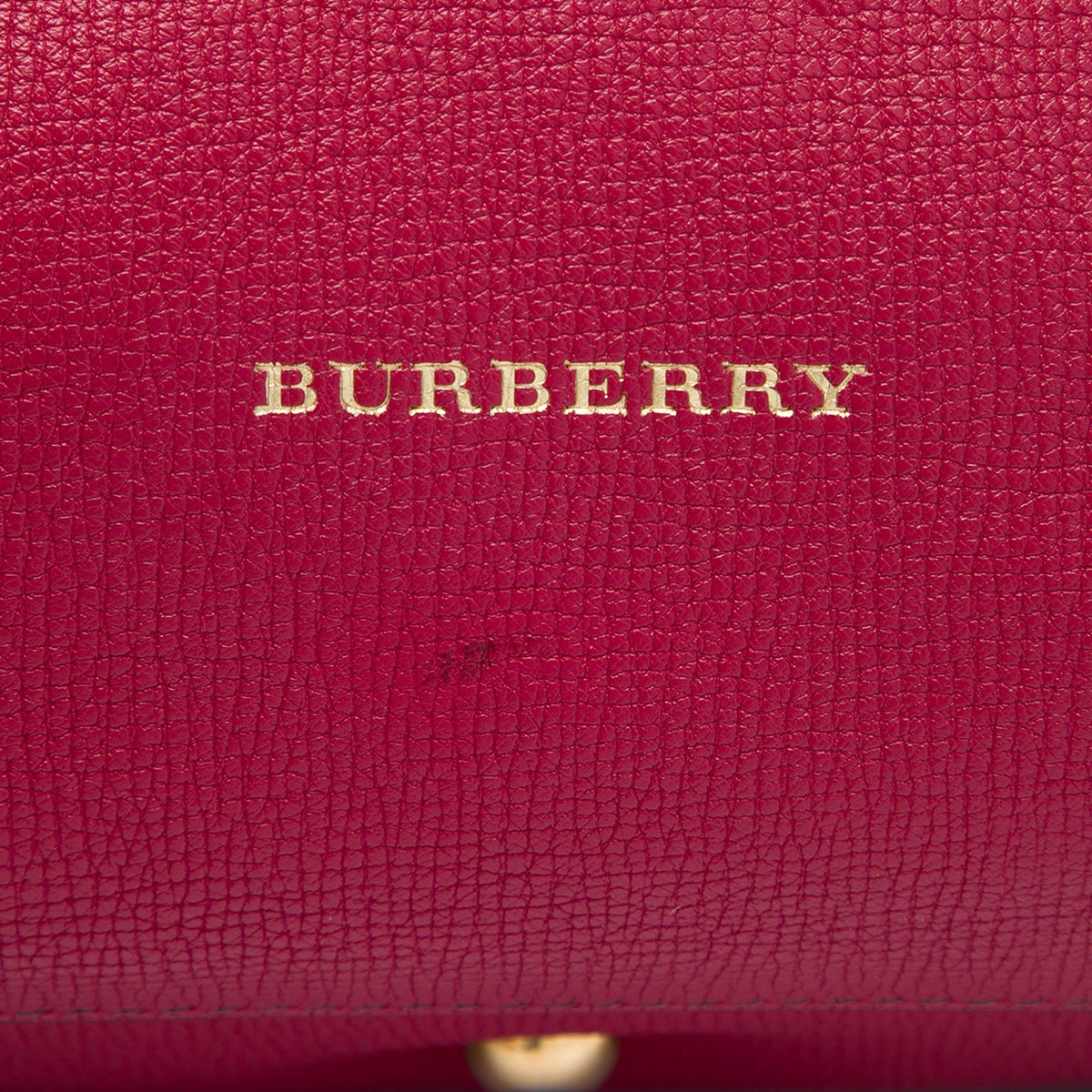 Burberry Medium Leather and House Check Canvas Banner Satchel