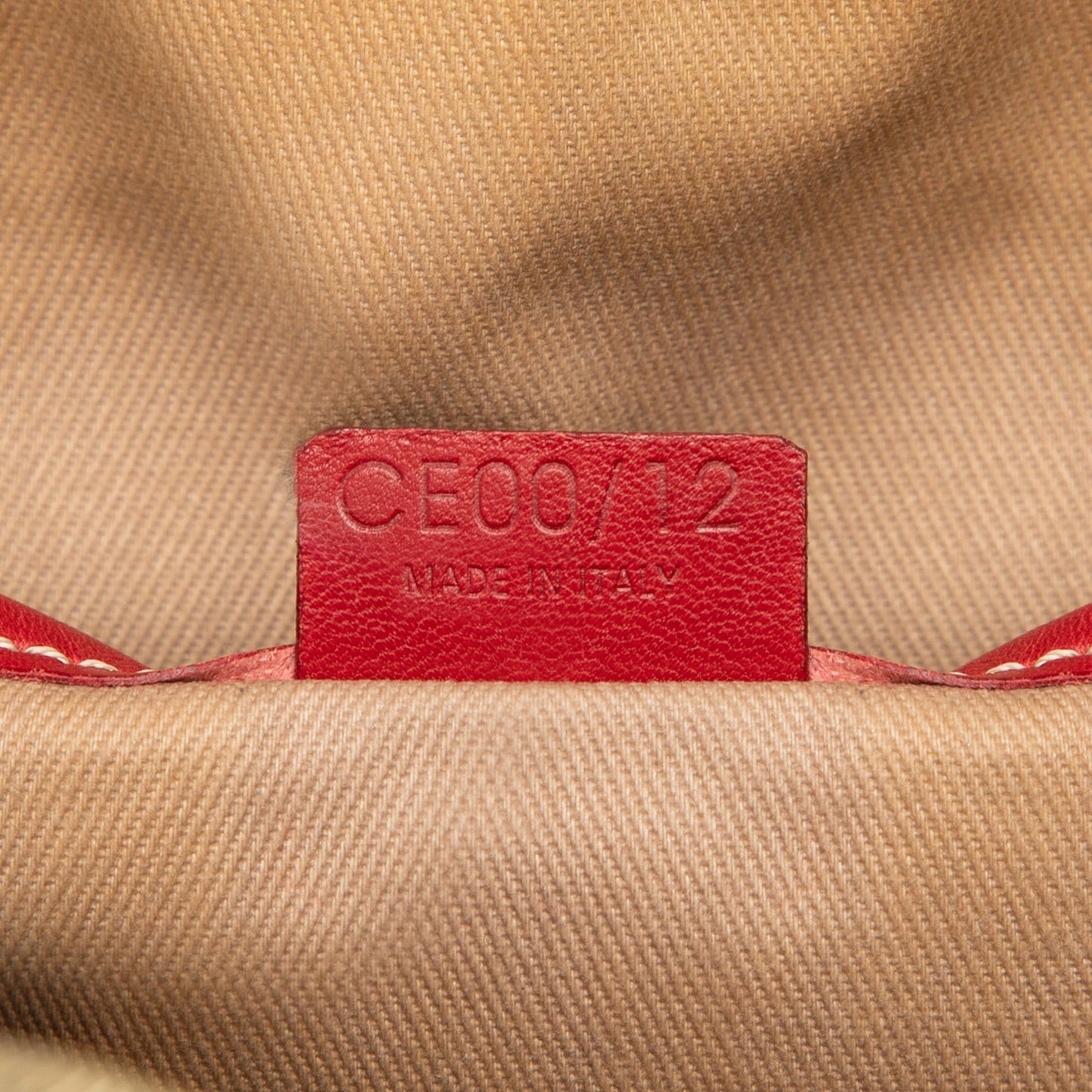 Celine Macadam Coated Canvas Handbag