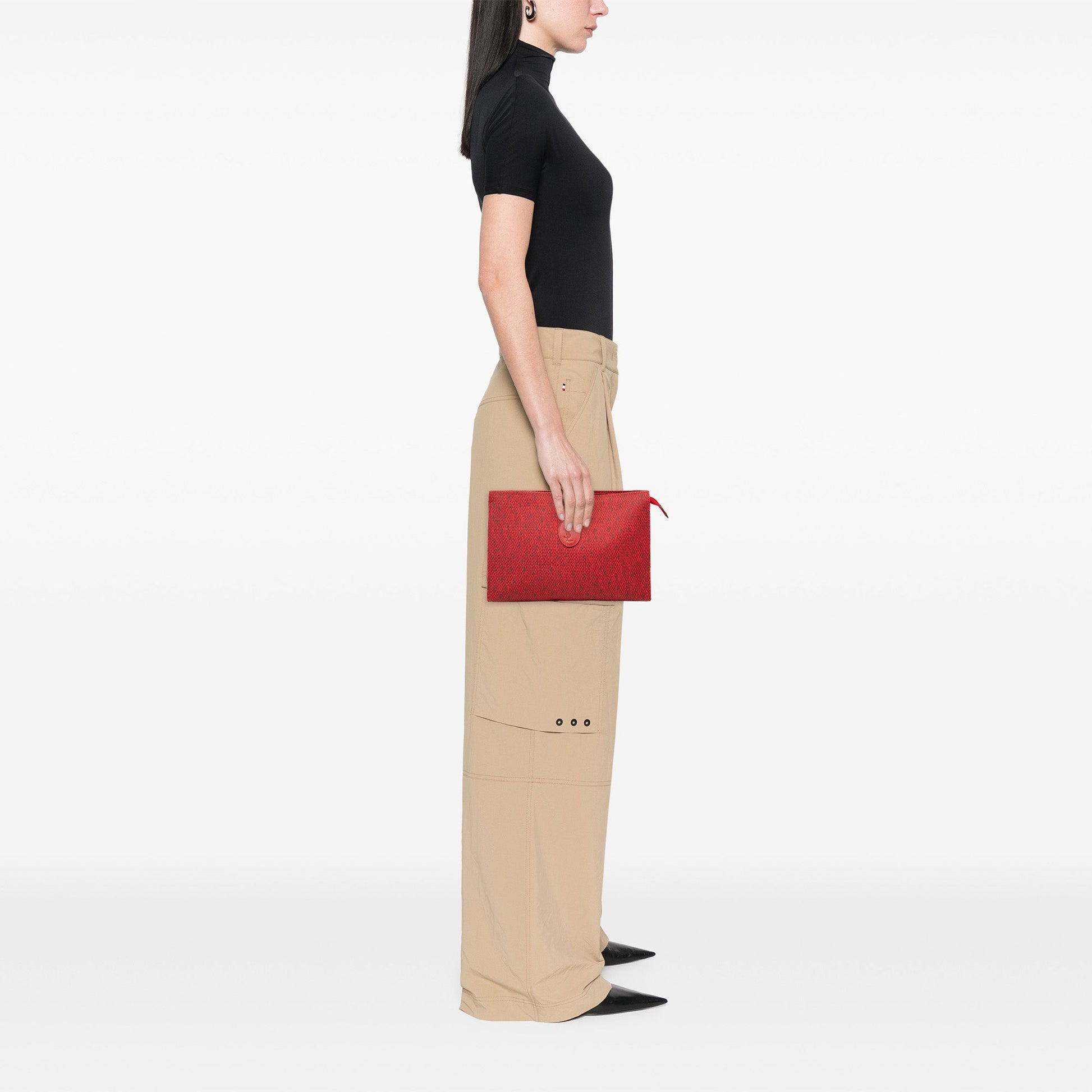 Saint Laurent Canvas Clutch