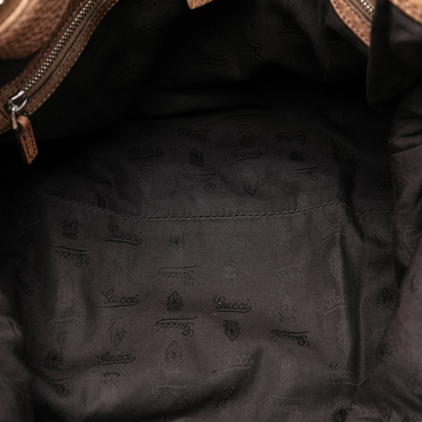Gucci Medium GG Canvas Bamboo Bar Tote