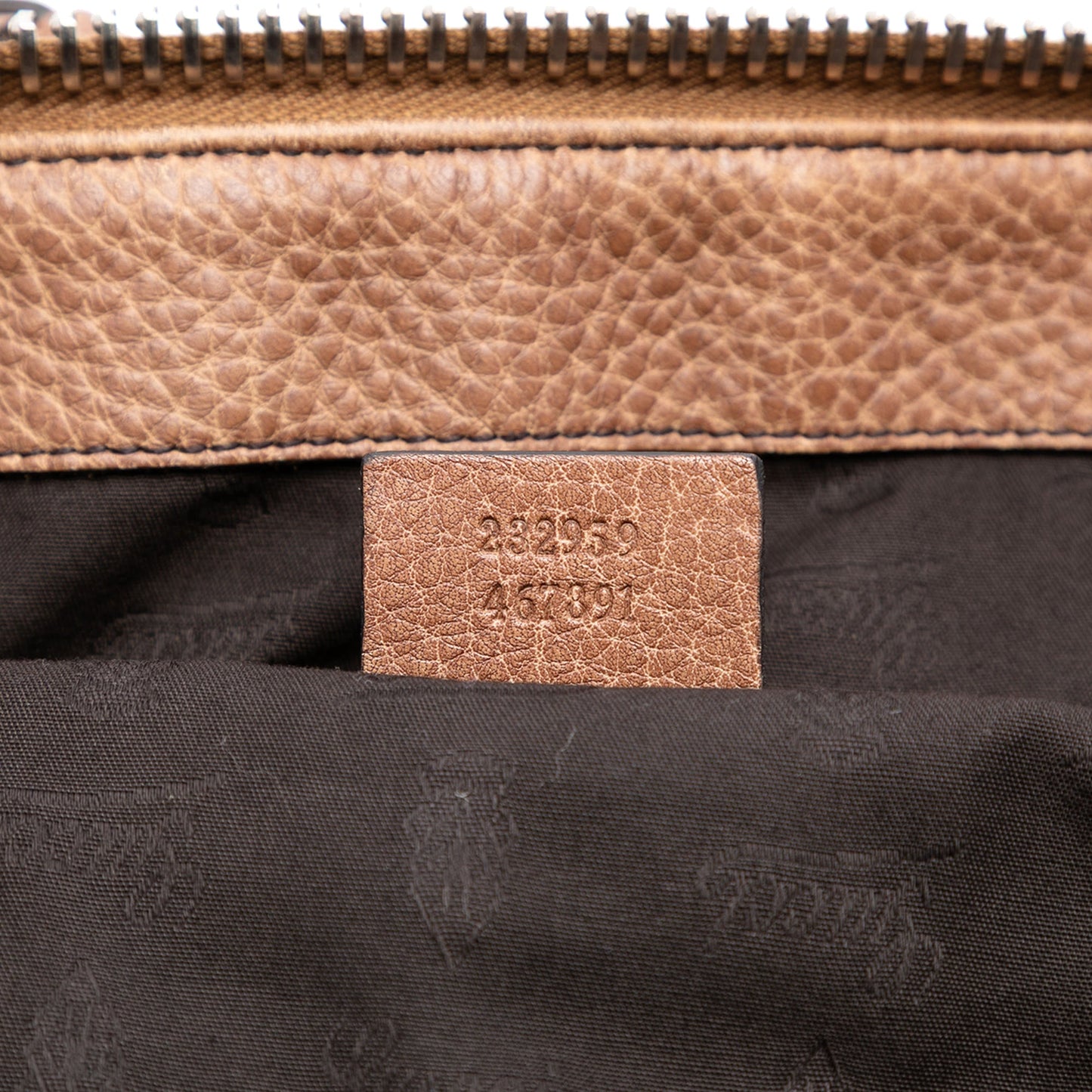 Gucci Medium GG Canvas Bamboo Bar Tote