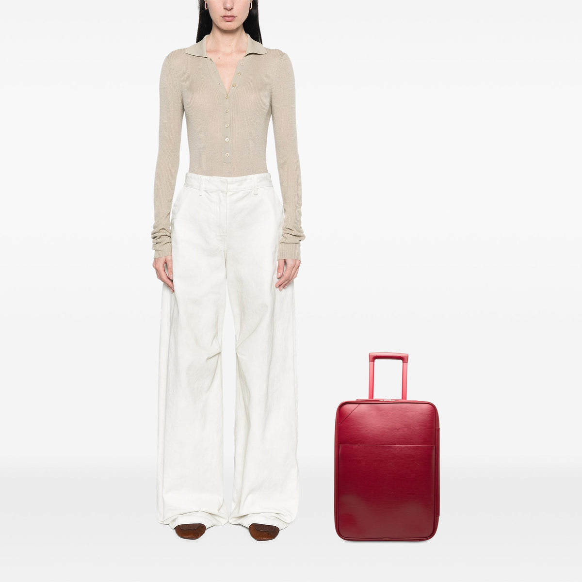 Louis Vuitton Epi Pegase 50 — Red