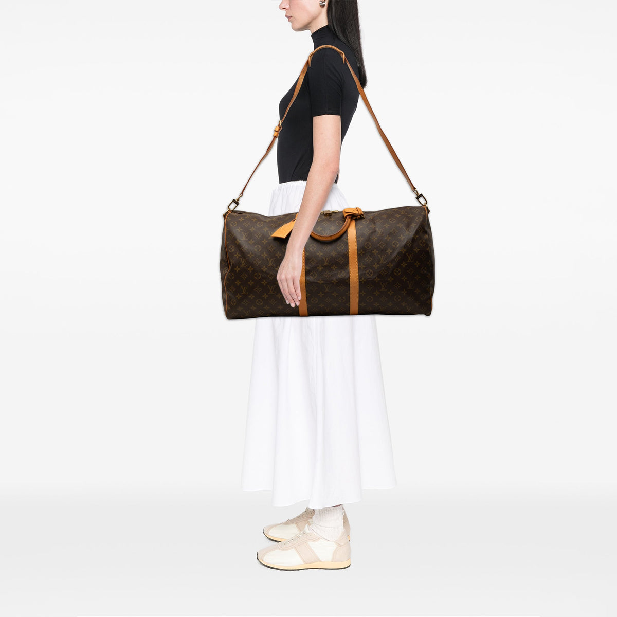 Louis Vuitton Monogram Keepall Bandouliere 60