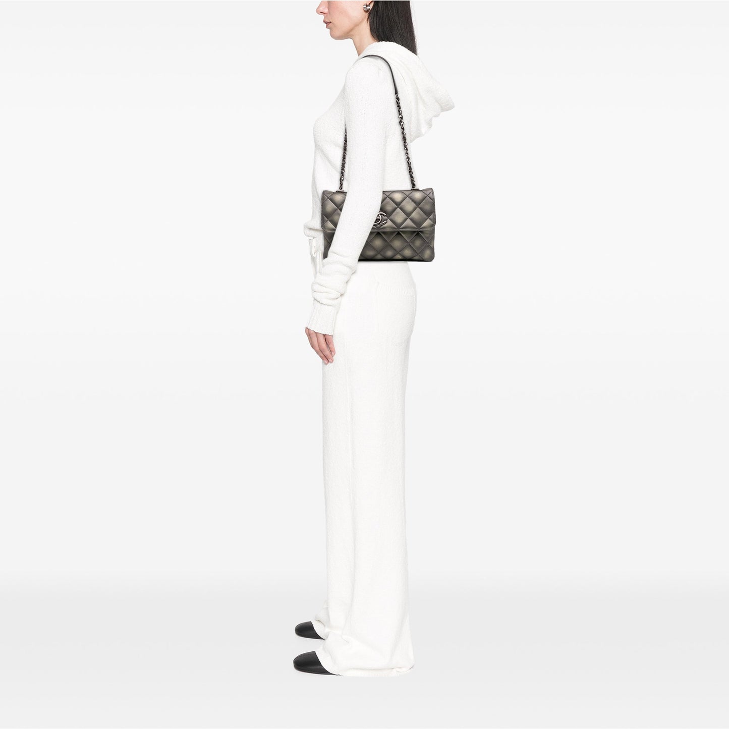 Chanel Quilted Metallic Lambskin Trendy CC Flap