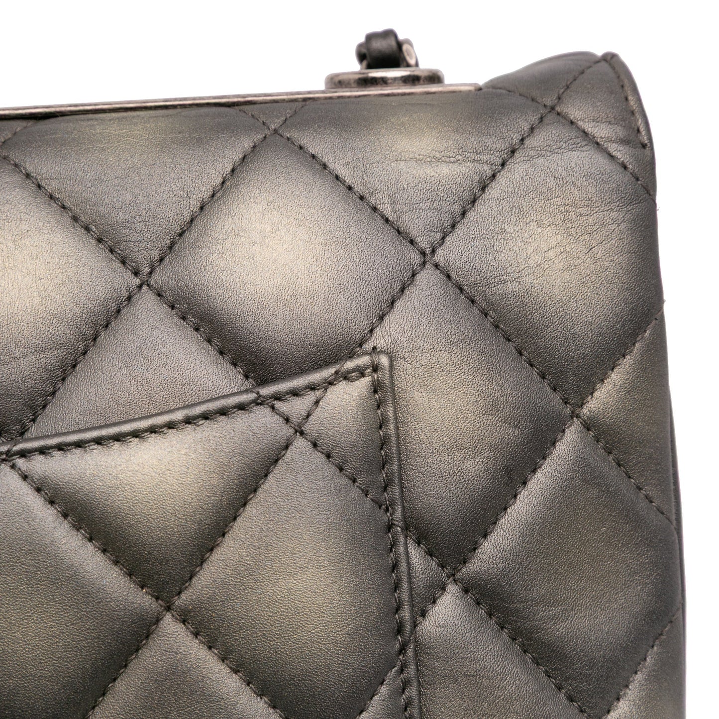 Chanel Quilted Metallic Lambskin Trendy CC Flap