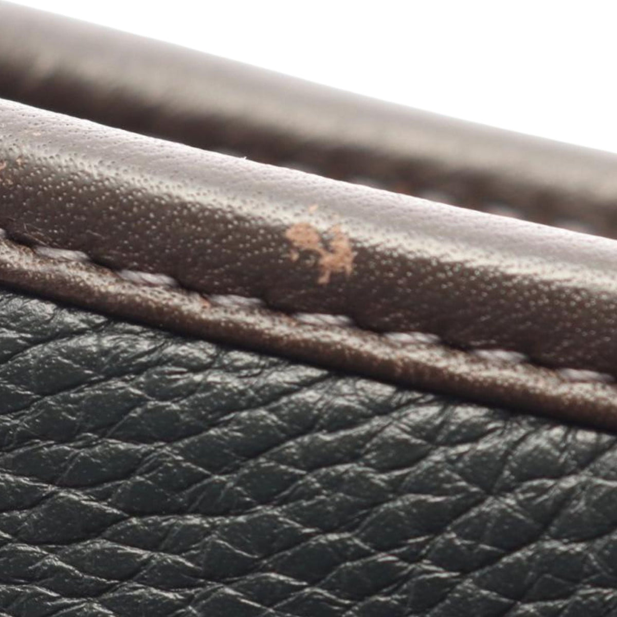 LOEWE Leather Anagram Crossbody — Green