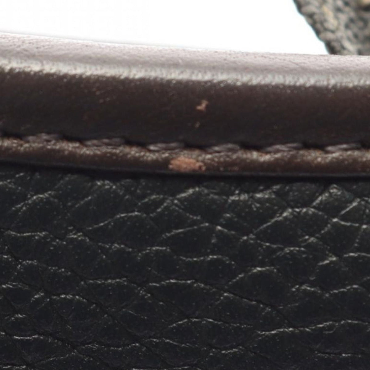 LOEWE Leather Anagram Crossbody — Green