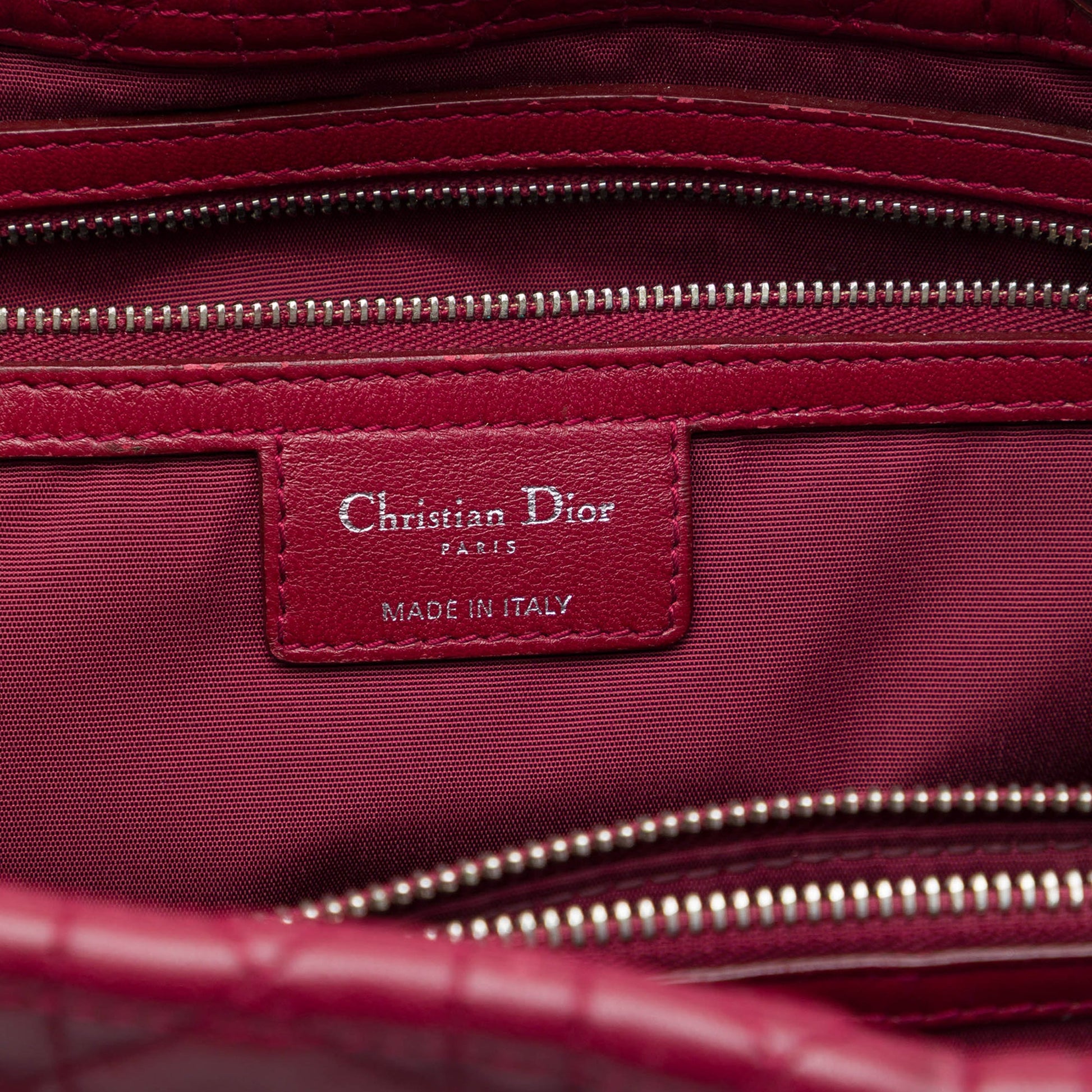 Dior Large Lambskin Cannage Lady Dior Soft Shopping Tote