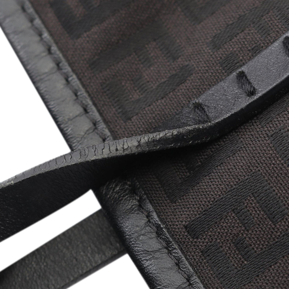Fendi Zucchino Canvas Tote