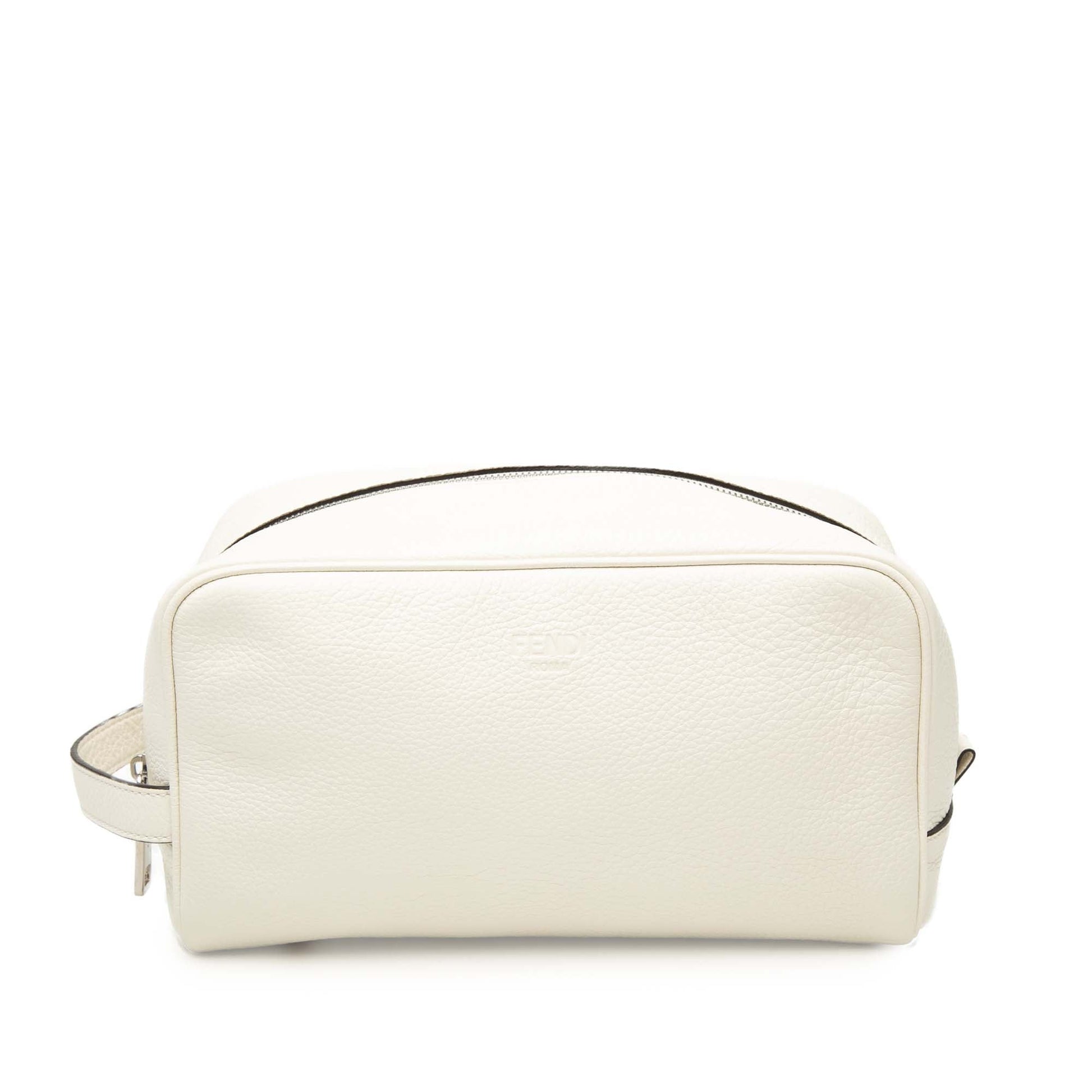 Fendi Cuoio Romano Travel Toiletry Bag