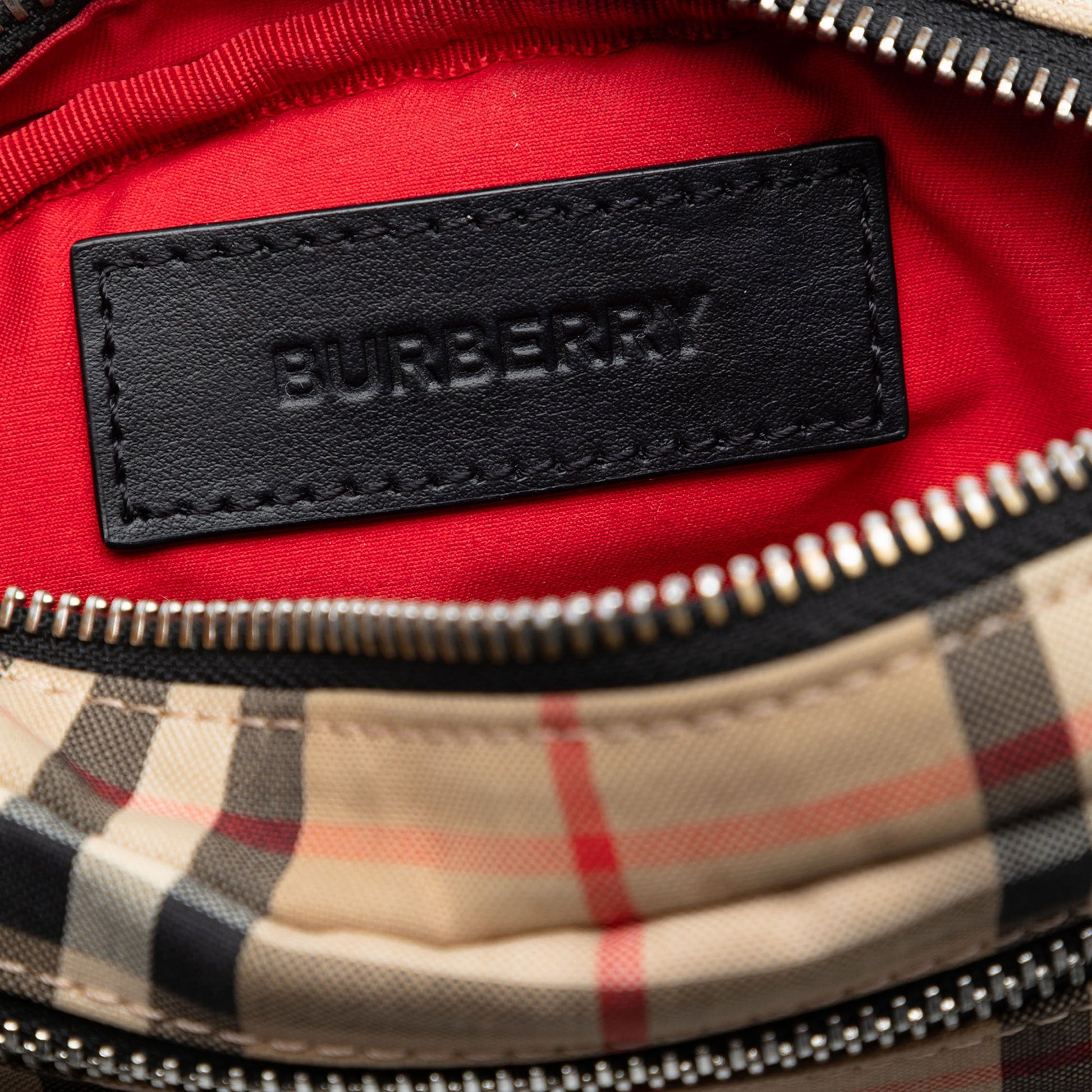 Burberry House Check Canvas Cannon Belt Bag