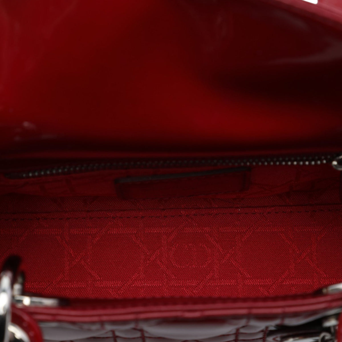 Dior Mini Patent Cannage Lady Dior