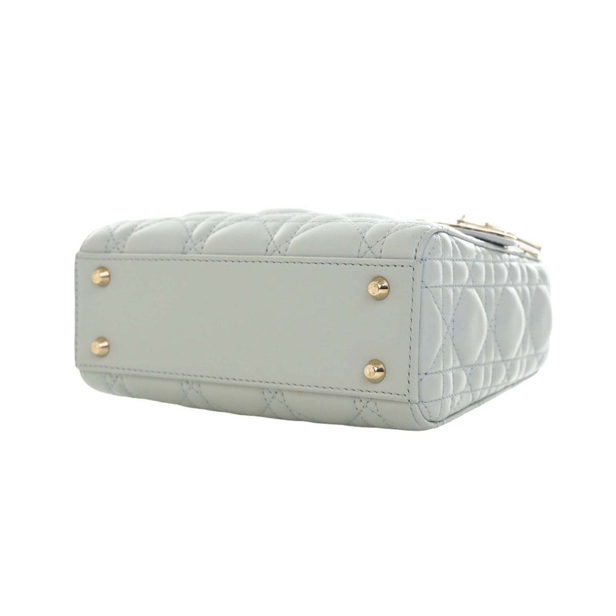 Dior Mini Lambskin Cannage Lady Dior