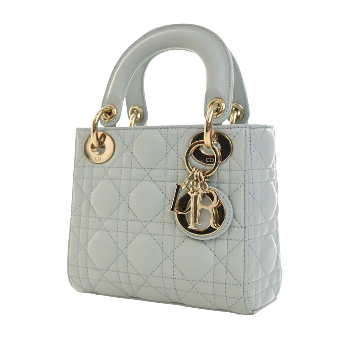 Dior Mini Lambskin Cannage Lady Dior