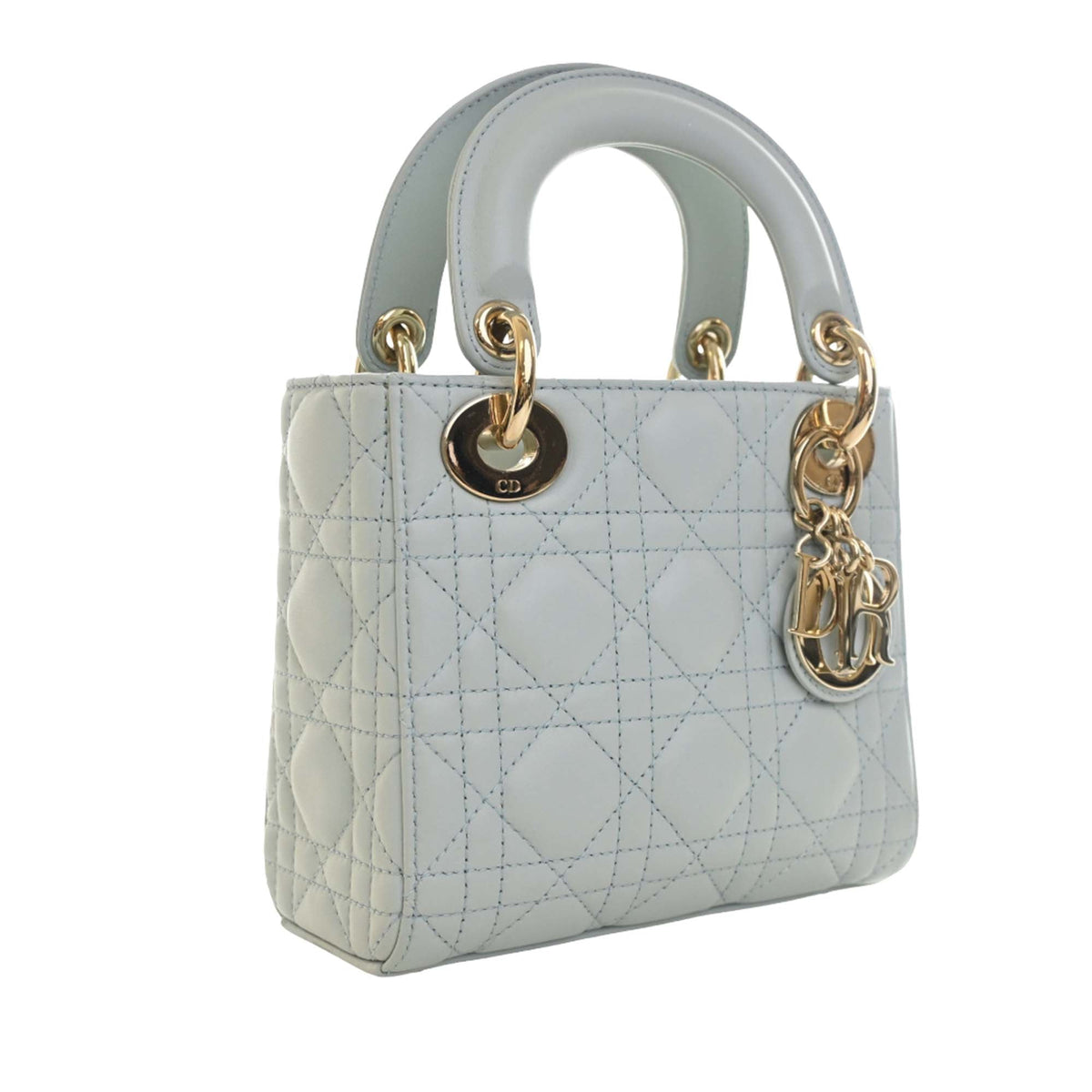 Dior Mini Lambskin Cannage Lady Dior