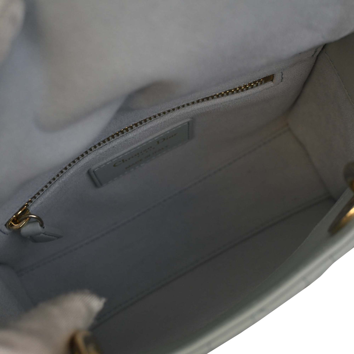 Dior Mini Lambskin Cannage Lady Dior