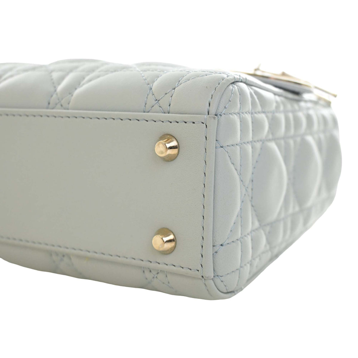 Dior Mini Lambskin Cannage Lady Dior