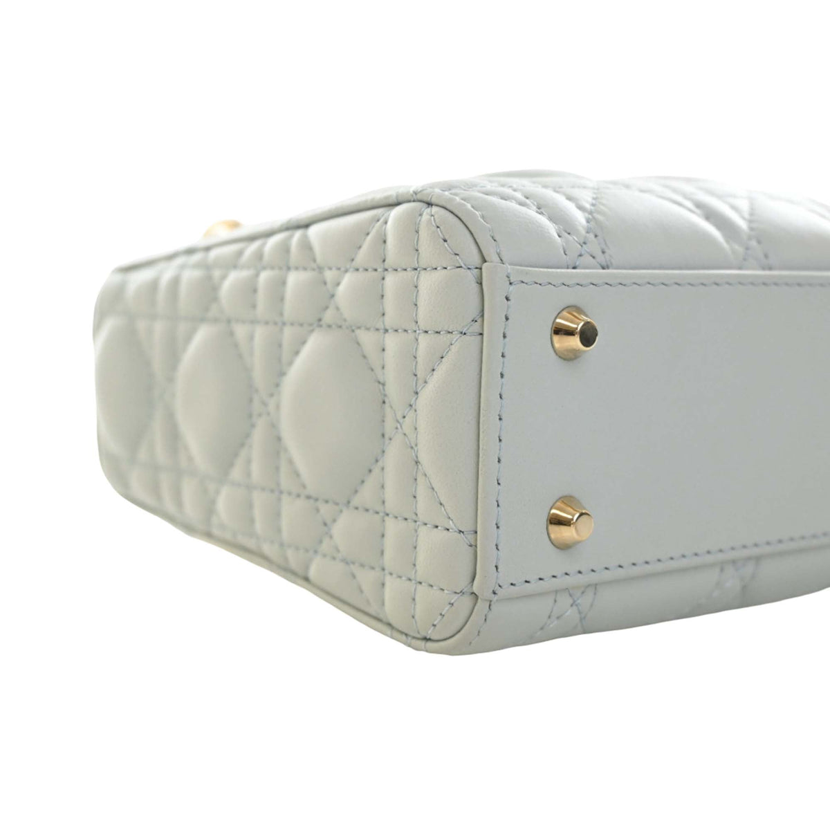Dior Mini Lambskin Cannage Lady Dior