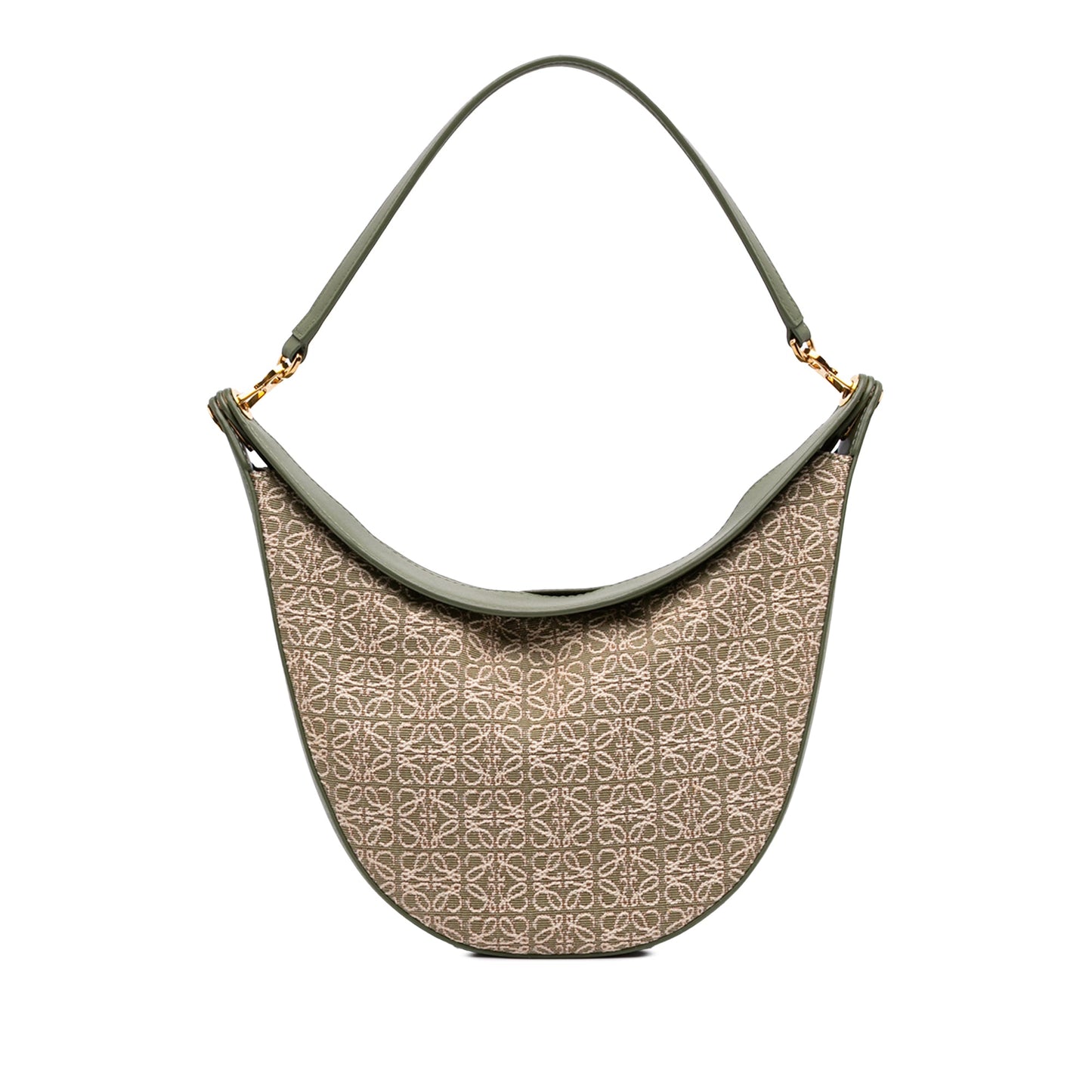 LOEWE Anagram Canvas Luna Hobo