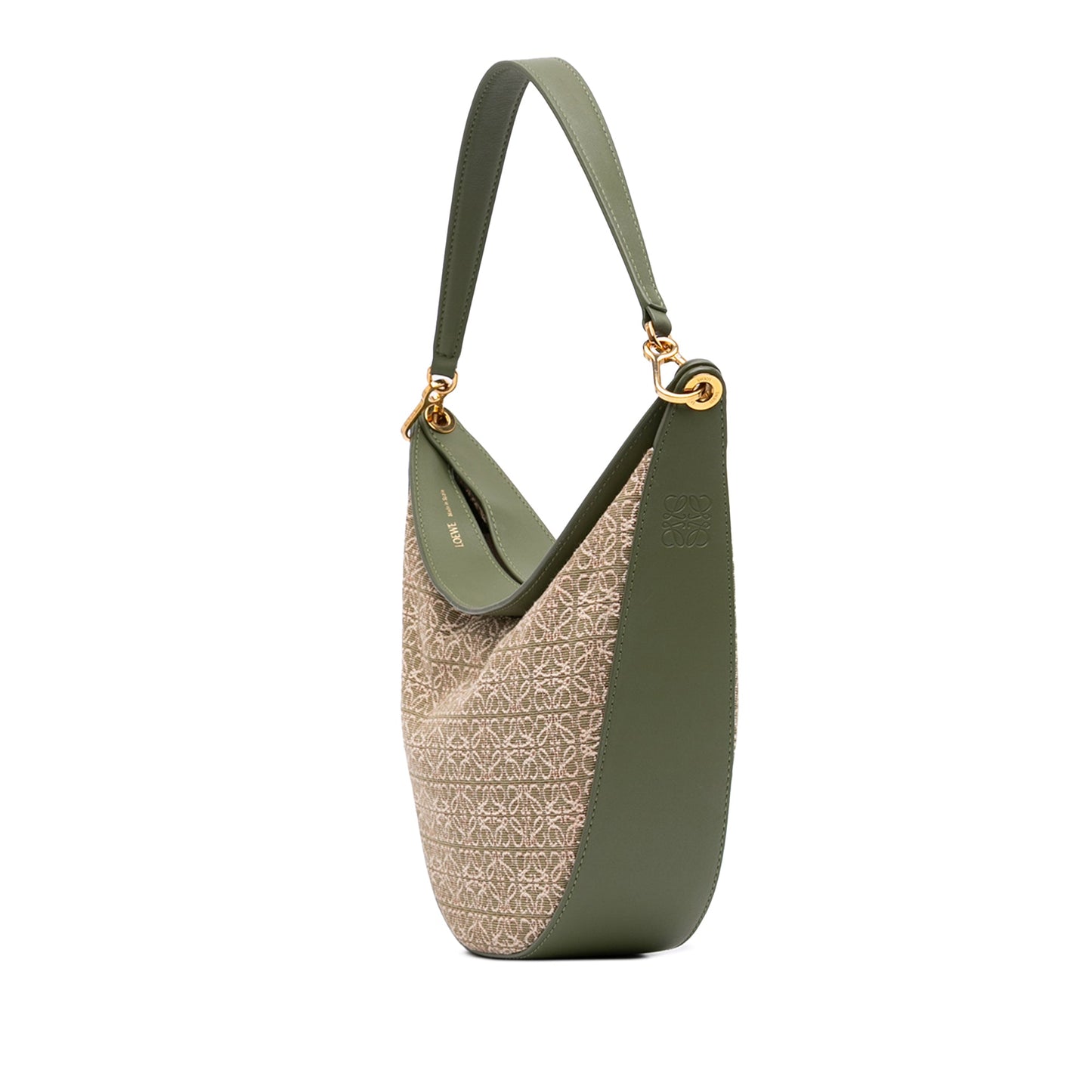 LOEWE Anagram Canvas Luna Hobo