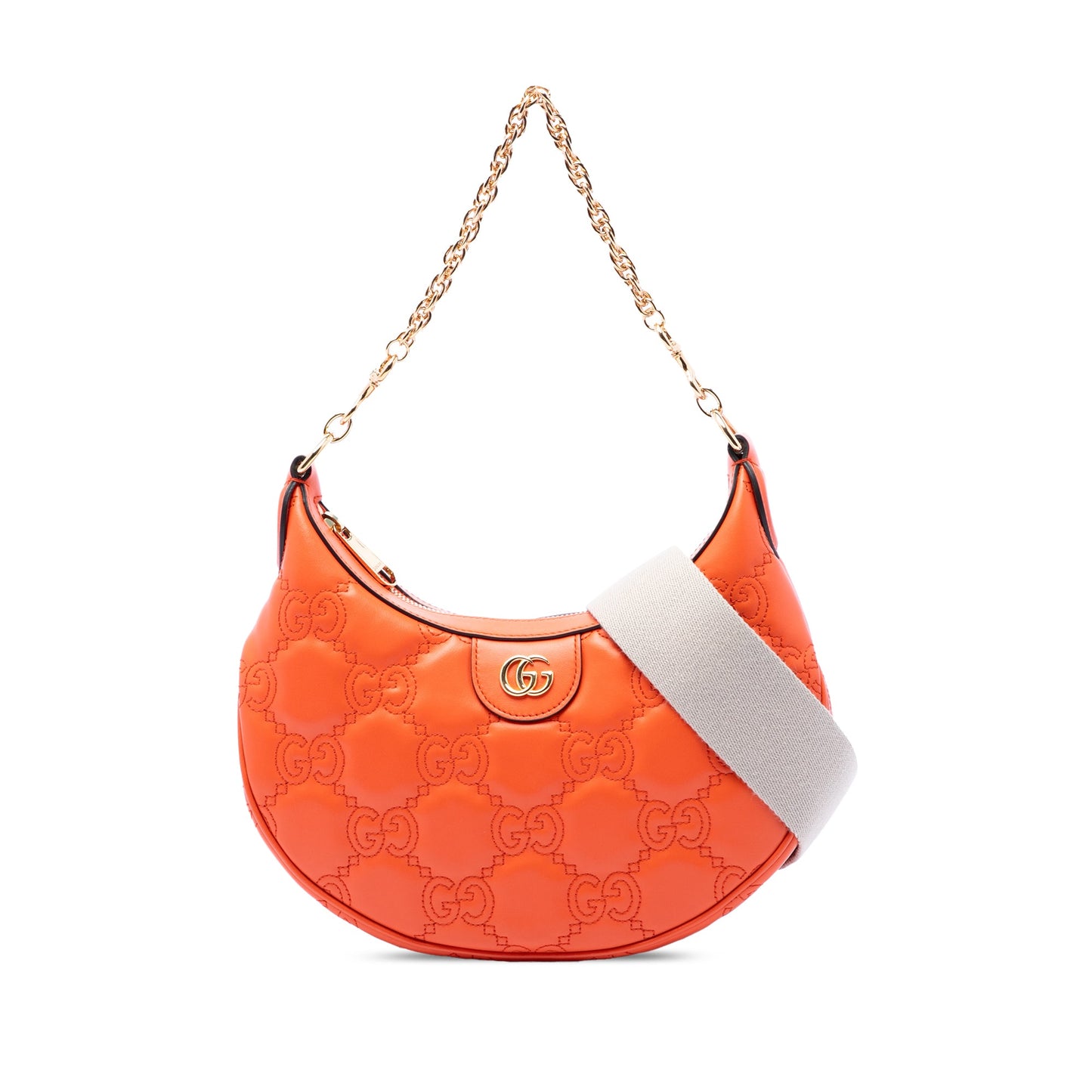 Gucci Small GG Marmont Matelasse Calfskin Satchel
