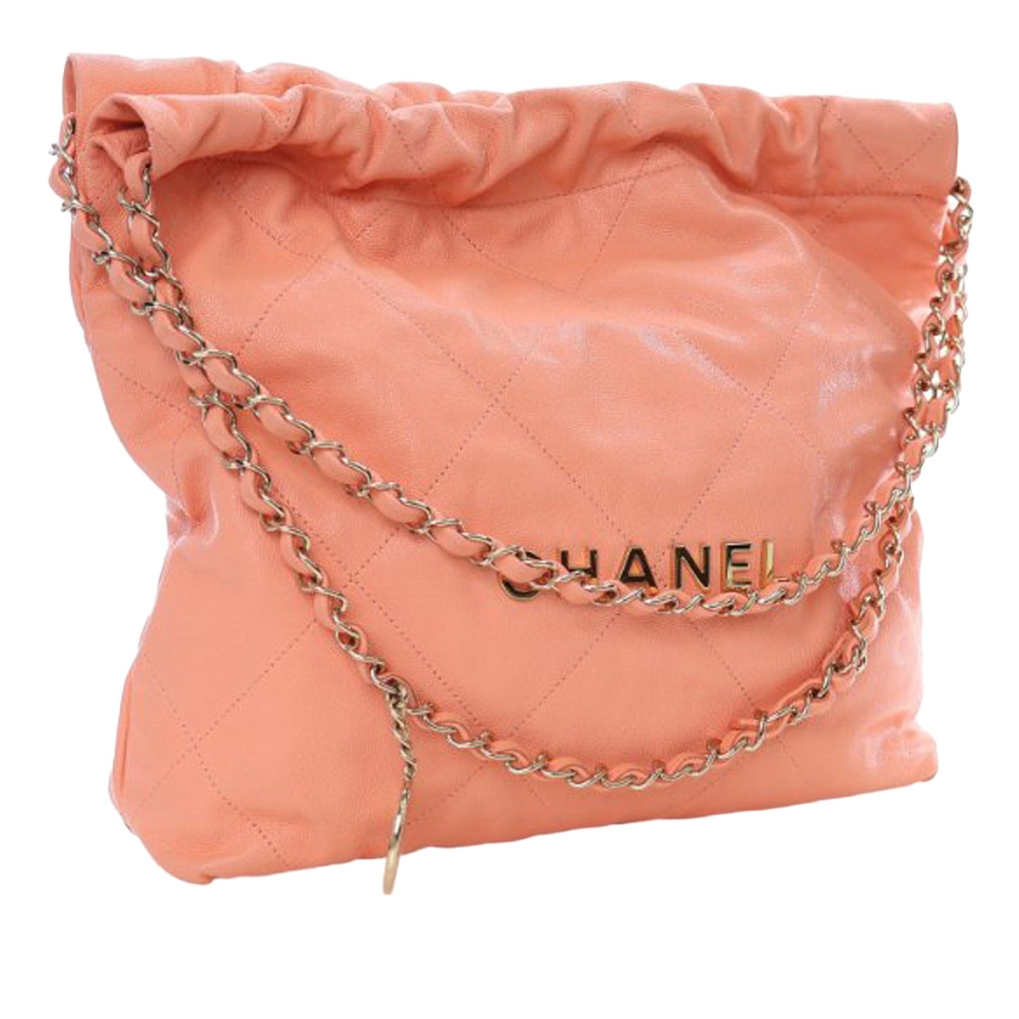 Chanel Small Quilted Caviar 22 Handbag