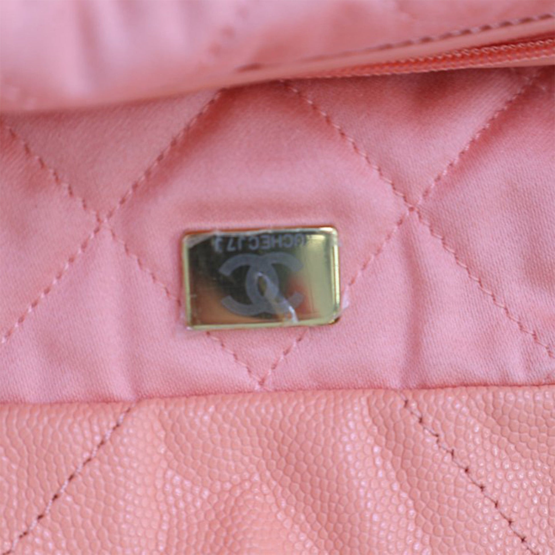 Chanel Small Quilted Caviar 22 Handbag