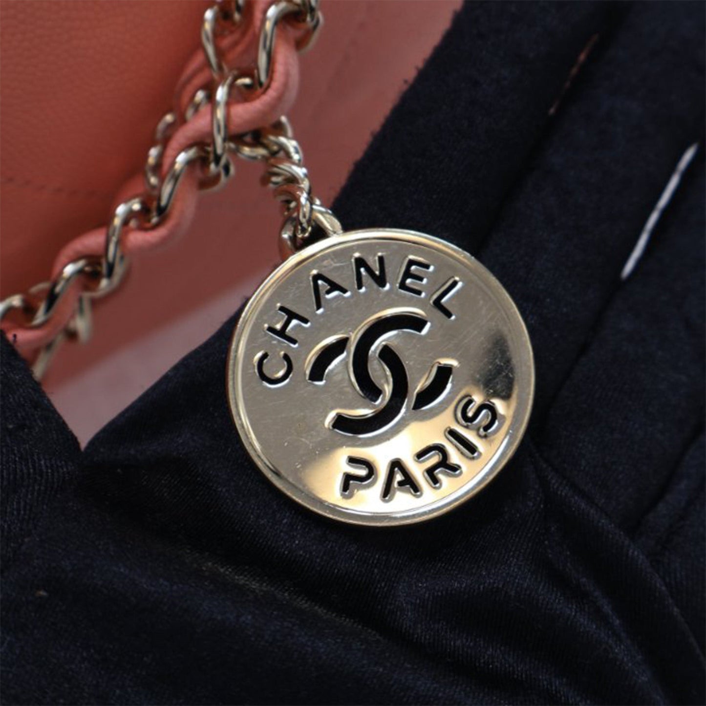 Chanel Small Quilted Caviar 22 Handbag