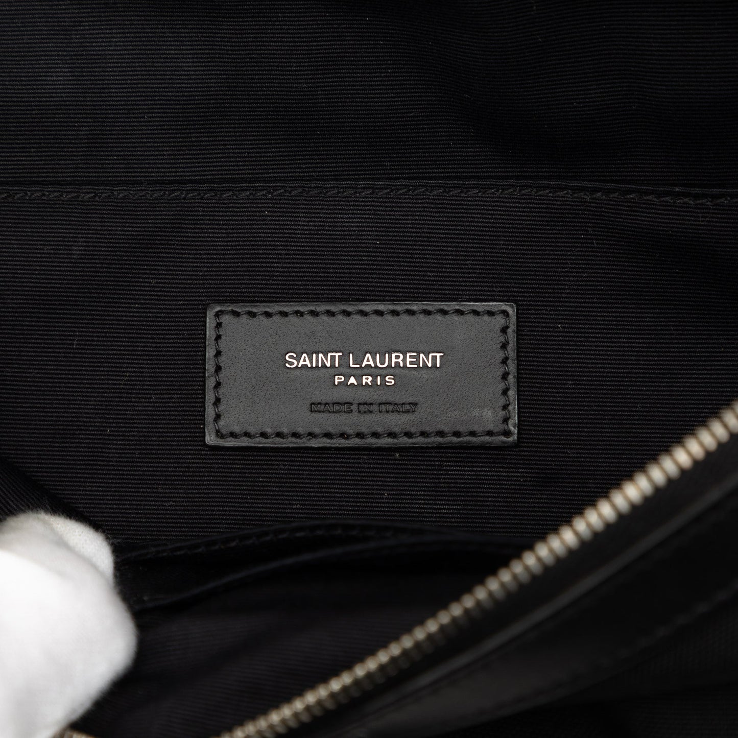 Saint Laurent Canvas City Belt Bag