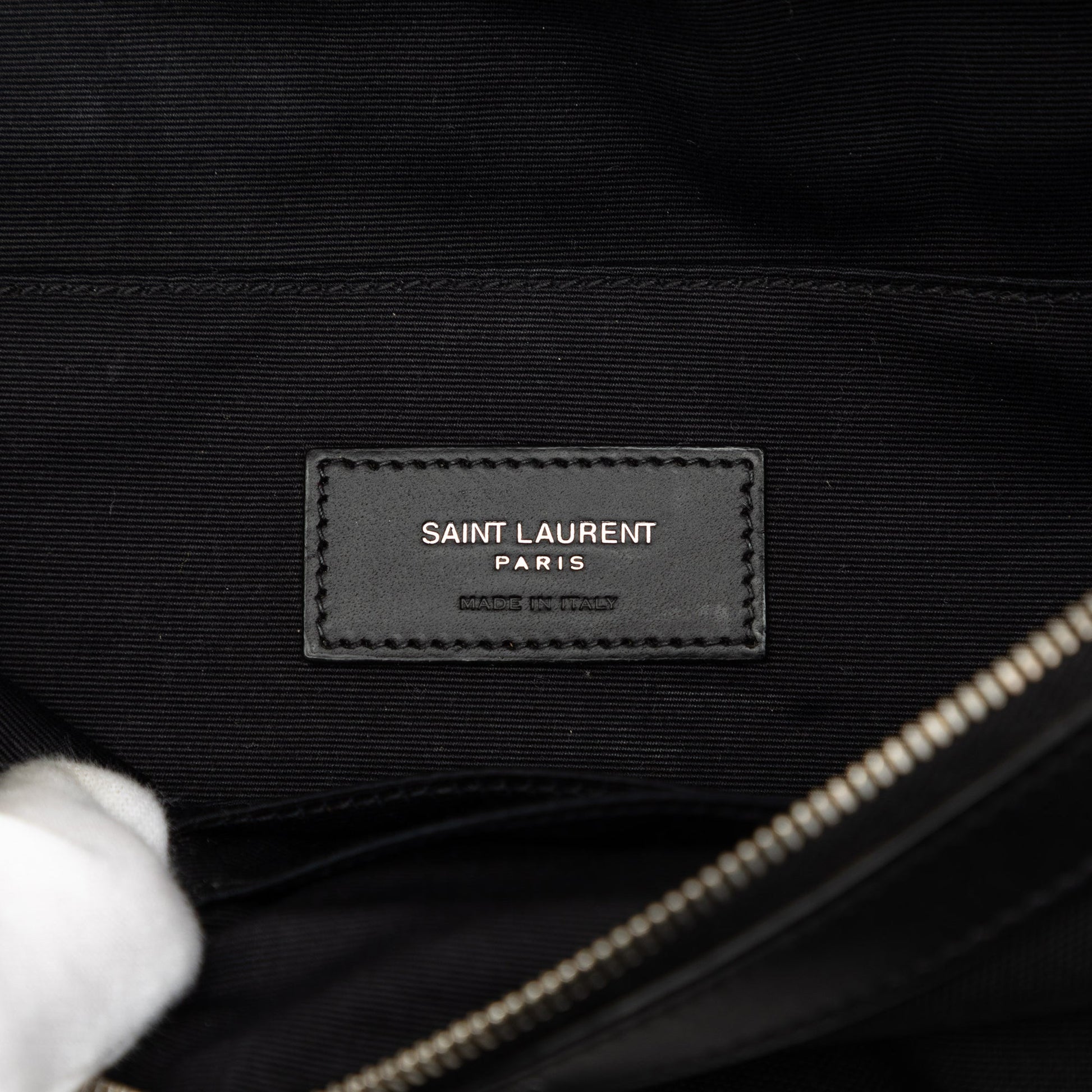 Saint Laurent Canvas City Belt Bag