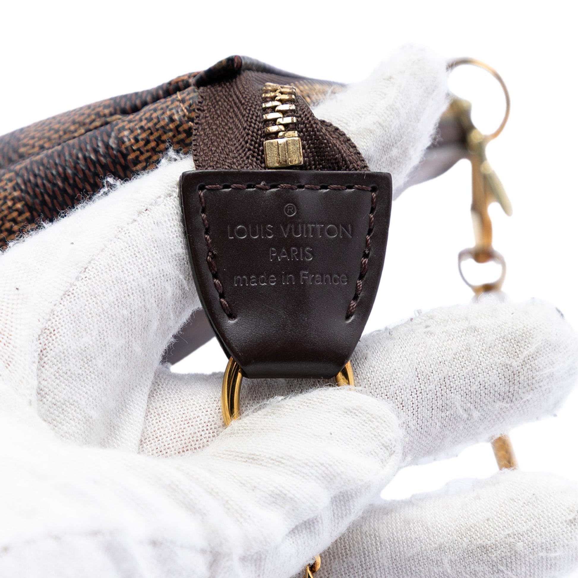 Louis Vuitton Damier Ebene Mini Pochette Accessoires