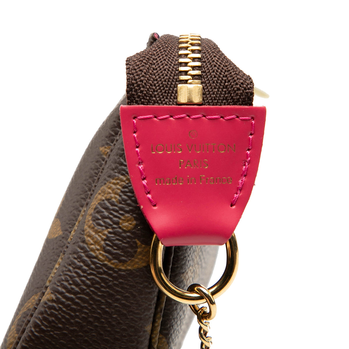 Louis Vuitton Monogram Vivienne Christmas Roller Coaster Mini Pochette Accessoires