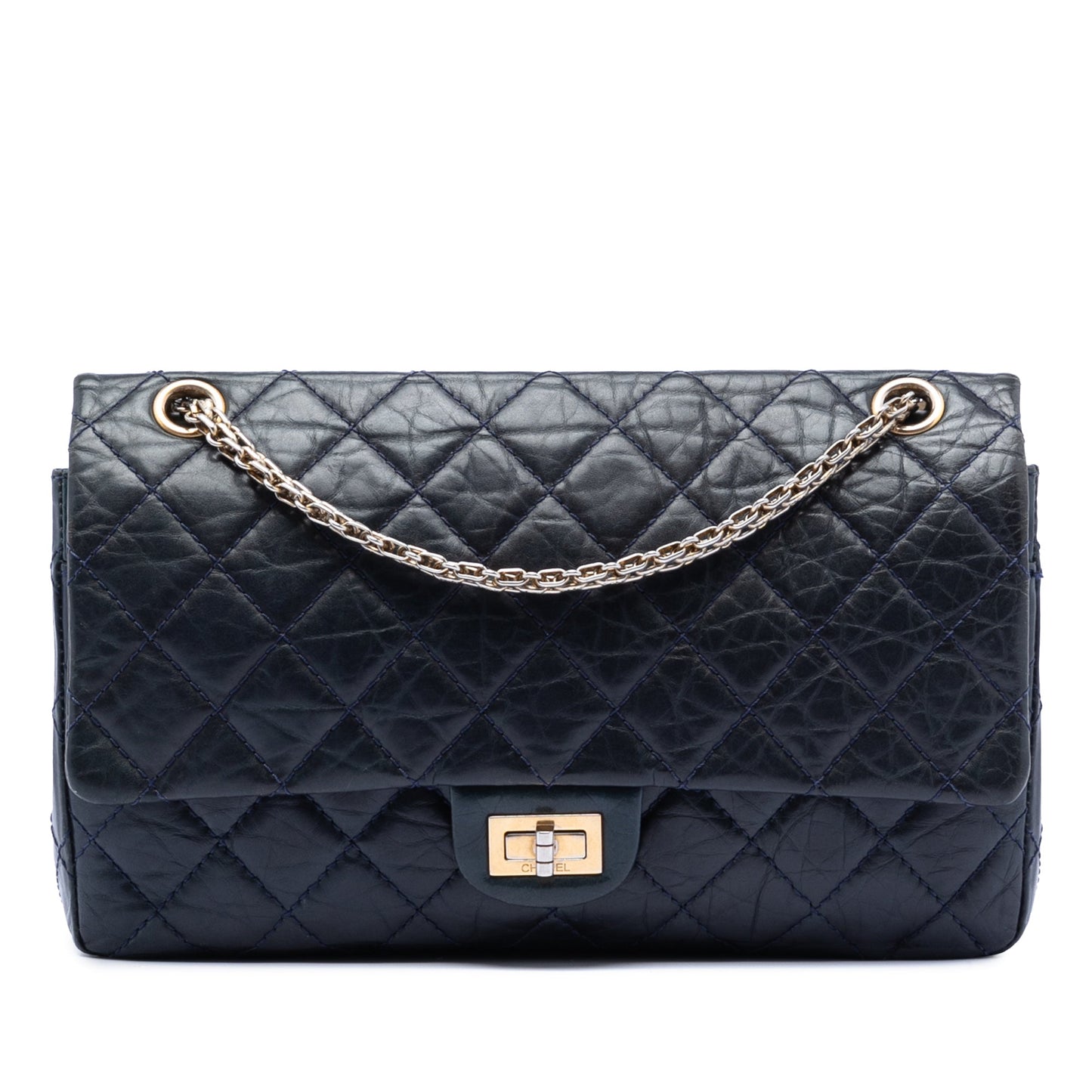 Chanel Quilted Aged Calfskin Reissue 2.55 Double Flap 226
