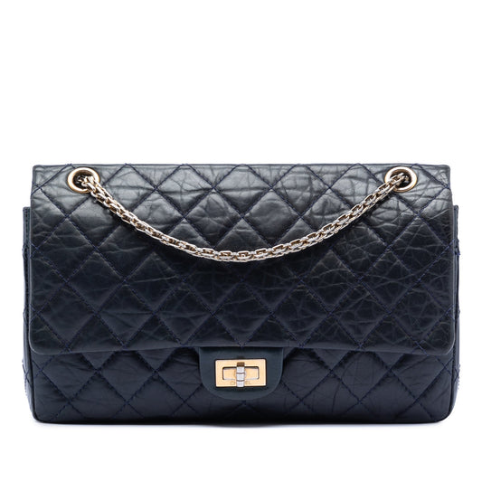 Chanel Quilted Aged Calfskin Reissue 2.55 Double Flap 226