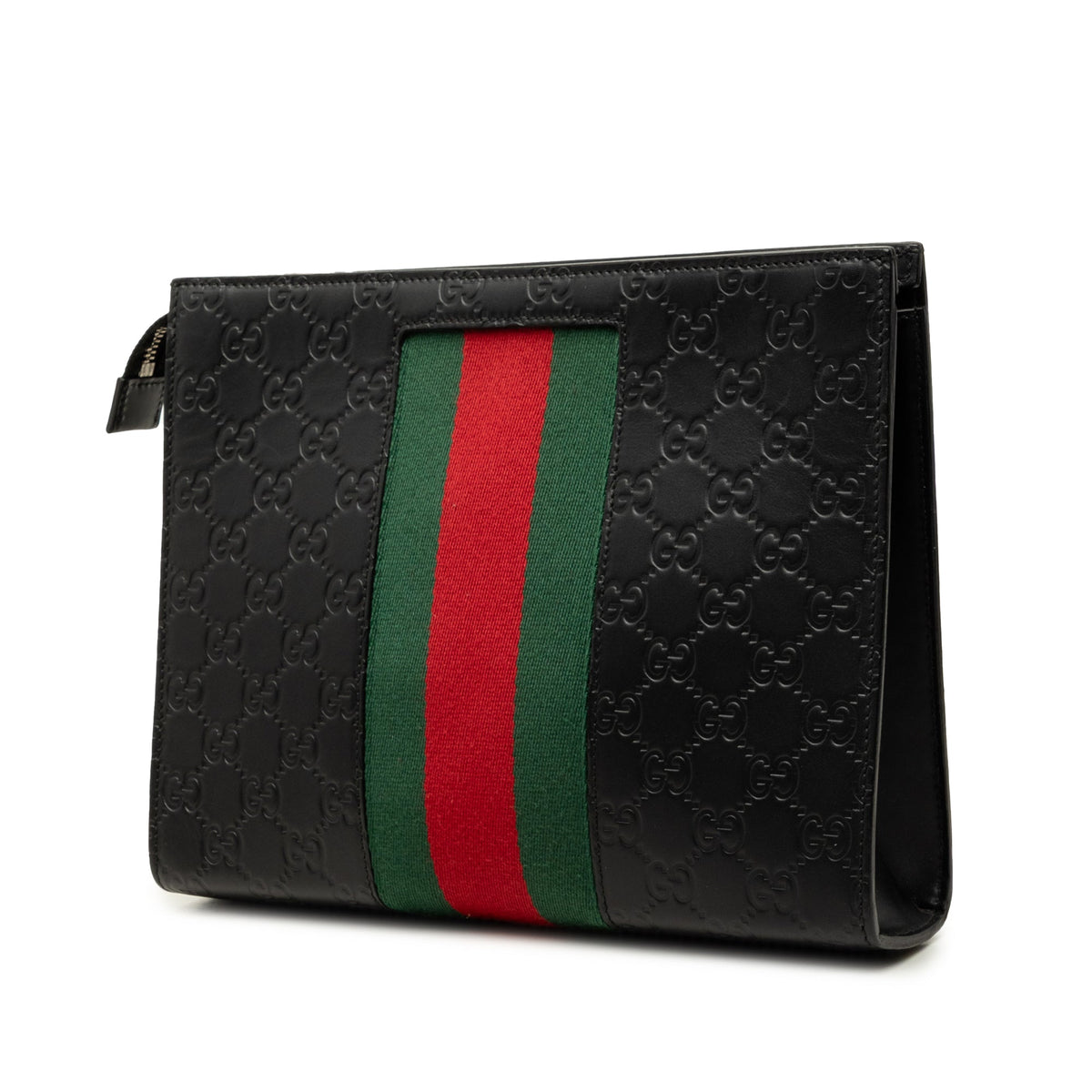 Gucci Guccissima Web Clutch